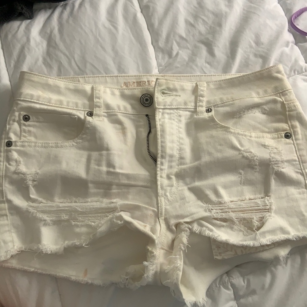 White shorts for the summer